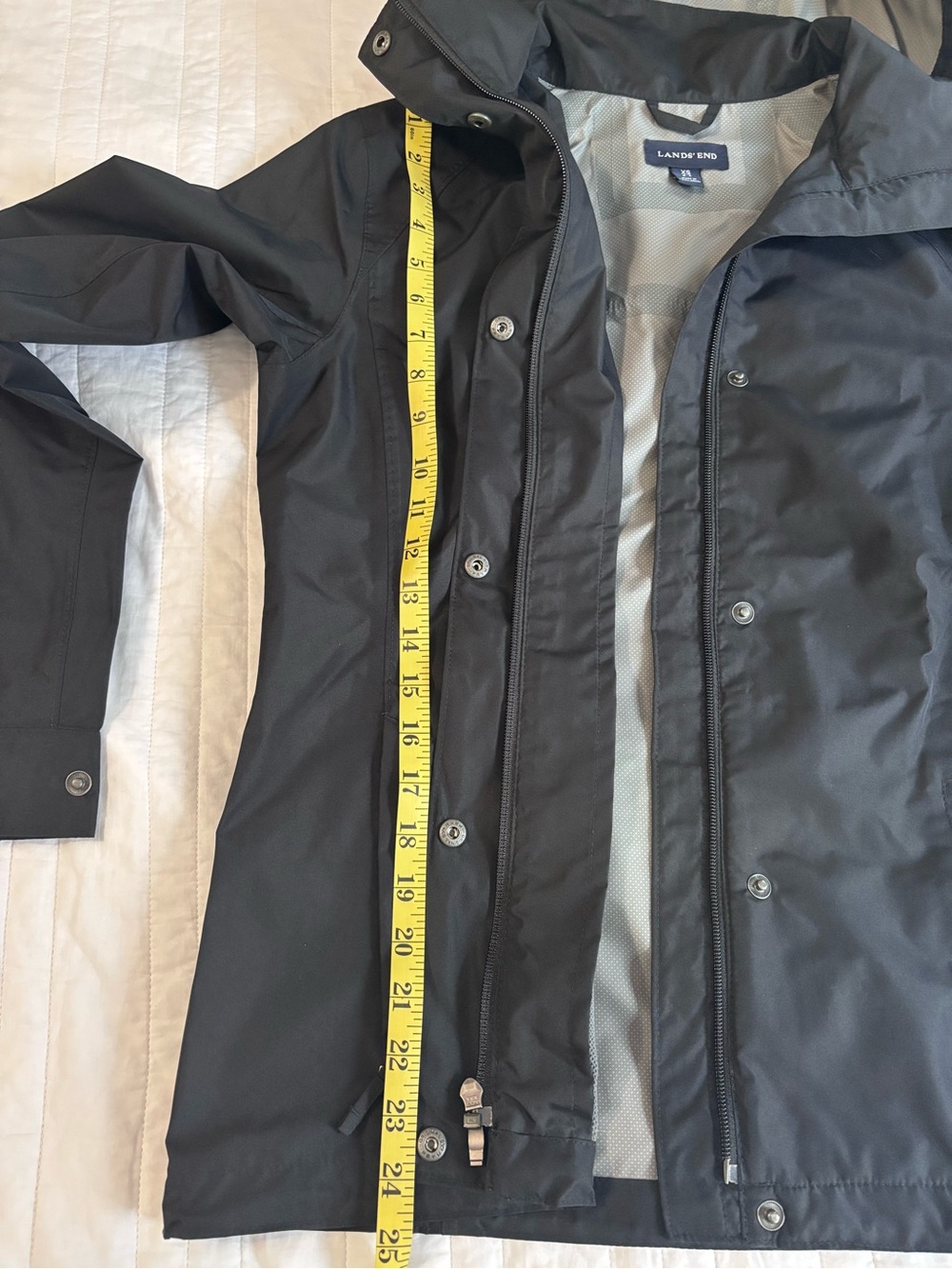 NWOT Lands End Rain Jacket - Picture 7 of 9